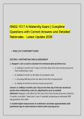 RNSG 1517 A Maternity Exam QUESTION S AND CORRECT ASNSWERS&period;pdf