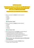 ILETSB Study Guide &NewLine;Comprehensive Resource To Help You Ace 2026-2027 Exams &NewLine;Includes Frequently Tested Questions With ELABORATED &NewLine;100&percnt; Correct COMPLETE SOLUTIONS &NewLine;Guaranteed Pass First Attempt&excl;&excl; Current Update&excl;&excl;
