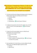 NUR 6130 Exam 2 Comprehensive Resource To Help You Ace &NewLine;2026-2027 Exams Includes Frequently Tested Questions &NewLine;With ELABORATED 100&percnt; Correct COMPLETE SOLUTIONS &NewLine;Guaranteed Pass First Attempt&excl;&excl; Current Update&excl;&excl;