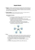 Computer Networking Notes for engineering course &period;