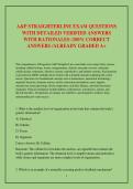 A&P STRAIGHTERLINE EXAM QUESTIONS WITH DETAILED VERIFIED ANSWERS WITH RATIONALES &lpar;100&percnt; CORRECT ANSWERS &sol;ALREADY GRADED A&plus;
