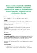 Professional Engineering Ethics Exam 2026&sol;2027 &vert; Complete Package Bundle