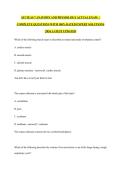 ATI TEAS 7 ANATOMY AND PHYSIOLOGY ACTUAL EXAM   &vert;  COMPLETE QUESTIONS WITH 100&percnt; RATED EXPERT SOLUTIONS &vert;2026 LATEST UPDATED