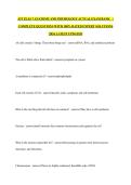ATI TEAS 7 ANATOMY AND PHYSIOLOGY ACTUAL EXAM BANK    &vert;  COMPLETE QUESTIONS WITH 100&percnt; RATED EXPERT SOLUTIONS &vert;2026 LATEST UPDATED