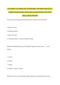 CALIFORNIA FLUOROSCOPY SUPERVISOR AND OPERATOR EXAM   &vert;  COMPLETE QUESTIONS WITH 100&percnt; RATED EXPERT SOLUTIONS &vert;2026 LATEST UPDATED