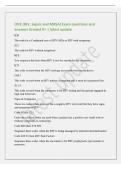 ONE &lpar;HIV&comma; Sepsis and MRSA&rpar; Exam questions and&NewLine;answers Graded A&plus; &vert; latest update&NewLine;B20&NewLine;The code for a Confirmed case of HIV&sol;AIDs or HIV with symptoms&NewLine;Z21&NewLine;The code for HIV without symptoms&NewLine;RFE&NewLine;You sequence this firs