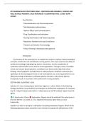 ATI PHARMACOLOGY PROCTORED EXAM &ndash; QUESTIONS AND ANSWERS &vert; VERIFIED AND &NewLine;WELL DETAILED ANSWERS &vert; PLUS RATIONALES &vert; GUARANTEED PASS &vert; LATEST EXAM &NewLine;UPDATE 