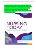 NURSING TODAY TRANSITION AND TRENDS 11TH EDITION BY ZERWEKH COMPREHENSIVE CHAPTER BY CHAPTER PRACTICE QUESTION BANK WITH DETAILED ANSWER EXPLANATIONS REVIEW RATIONALES COMPLETE STUDY GUIDE 2026 2027 EDITION GRADED A&plus;