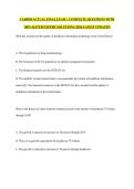 CAHIMS ACTUAL FINAL EXAM &vert;  COMPLETE QUESTIONS WITH 100&percnt; RATED EXPERT SOLUTIONS &vert;2026 LATEST UPDATED