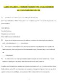 CAHIMS  FINAL EXAM &vert;  COMPLETE QUESTIONS WITH 100&percnt; RATED EXPERT SOLUTIONS &vert;2026 LATEST UPDATED