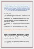 NU518 EXAM &sol; NU 518 EXAM 1&comma; EXAM 2&comma; EXAM 3&comma; FINAL EXAM AND CURRENTLY UPDATED STUDY GUIDE COMPLETE ACCURATE EXAM 2026&sol;2027 ACTUAL QUESTIONS AND CORRECT DETAILED ANSWERS WITH RATIONALES &lpar;VERIFIED SOLUTIONS&rpar; LATEST UPDATED VERSION 2026 EDITION &vert;GUARANTEED PA