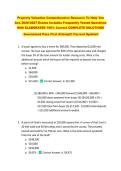 Property Valuation Comprehensive Resource To Help You &NewLine;Ace 2026-2027 Exams Includes Frequently Tested Questions &NewLine;With ELABORATED 100&percnt; Correct COMPLETE SOLUTIONS &NewLine;Guaranteed Pass First Attempt&excl;&excl; Current Update&excl;&excl;