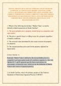 SOUTH CAROLINA REAL ESTATE APPRAISAL EXAM TESTBANK COMPLETE ACCURATE EXAM 2026&sol;2027 AND STUDY GUIDE ACTUAL QUESTIONS AND CORRECT DETAILED ANSWERS &lpar;100&percnt; CORRECT VERIFIED SOLUTIONS&rpar; CURRENTLY UPDATED VERSION 2026 EDITION &vert;GUARANTEED SUCCESS A&plus; &vert;FULL REVISED