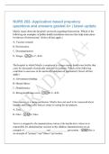 NURS 202- Application based prepatory&NewLine;questions and answers graded A&plus; &vert; latest update&NewLine;Maylie learns about the hospital's protocols regarding bioterrorism&period; Which of the&NewLine;following are examples of public health simulation exercises that help train 