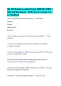 NU 136 Fundamentals Exam 3 &lpar;2026&sol;2027&rpar; &vert;&NewLine;Newest Questions &vert; 100&percnt; Correct Answers &vert;&NewLine;A&plus; Verified