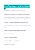 NU 136 Fundamentals Exam 2 &lpar;2026&sol;2027&rpar; &vert;&NewLine;Latest Questions &vert; 100&percnt; Verified Answers &vert;&NewLine;A&plus;