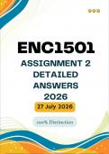ENC1501 Assignment 2 &vert;&vert;&lpar;Answers and Guidelines&rpar;&vert; Due Date 27 July 2026