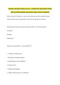 HAWAII NOTARY PUBLIC EXAM  &vert;  COMPLETE QUESTIONS WITH 100&percnt; RATED EXPERT SOLUTIONS &vert;2026 LATEST UPDATED