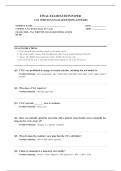 CNA WRITTEN EXAM 2026 COMPLETE EXAM QUESTIONS AND ANSWERS 100&percnt; VERIFIED A&plus; GRADE ASSURED&excl;&excl;&excl;&excl;&excl; NEW LATEST UPDATE&excl;&excl;&excl;&excl;