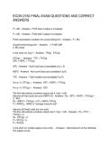 ECON 2150 FINAL EXAM QUESTIONS AND CORRECT ANSWERS