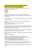 LEAN SIX SIGMA UPDATED 2026 EXAMS SCRIPT QUESTIONS AND ANSWERS GRADED
