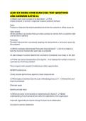 LEAN SIX SIGMA CORE EXAM 2026 TEST QUESTIONS AND ANSWERS RATED