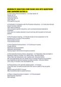 MODERATE SEDATION CORE EXAM 2026 SETS QUESTIONS AND ANSWERS RATED
