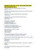 MODERATE SEDATION ACTUAL 2026 EXAMS QUESTIONS AND ANSWERS RATED 