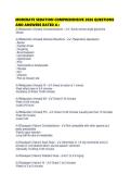 MODERATE SEDATION COMPREHENSIVE 2026 QUESTIONS AND ANSWERS RATED