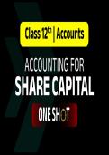 Class notes accountancy 