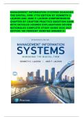 MANAGEMENT INFORMATION SYSTEMS MANAGING THE DIGITAL FIRM 17TH EDITION BY KENNETH C&period; LAUDON AND JANE P&period; LAUDON COMPREHENSIVE CHAPTER BY CHAPTER PRACTICE QUESTION BANK WITH DETAILED ANSWER EXPLANATIONS REVIEW RATIONALES COMPLETE STUDY GUIDE 2026 2027 EDITIO