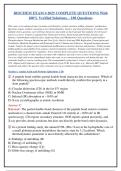 BIOCHEM EXAM 4 2025S  COMPLETE QUESTIONWith&NewLine;100&percnt; Verified Solutions&comma; - 188 Questions&comma;