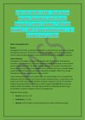 UTA CP2 NURS 5338 - Final Exam Review Questions and Correct Answers&sol; Latest Update &sol; Already Graded &vert; 100 &percnt; Guaranteed pass &vert; A &plus;  Graded and verified