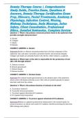 Beauty Therapy Course &vert; Comprehensive Study Guide&comma; Practice Exam&comma; Questions & Answers&comma; Beauty Therapy Certification Exam Prep&comma; Skincare&comma; Facial Treatments&comma; Anatomy & Physiology&comma; Infection Control&comma; Waxing&comma; Makeup Techniques&comma; Body Massage&comma; Salon Safety&comma; Cli