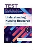 Test Bank Understanding Nursing Research 8th Edition Nancy Burns Jennifer R&period; Gray Susan K&period; Grove ISBN 9780323826419 Questions&comma; Answers and Rationales&NewLine;
