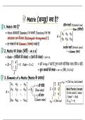What is Matrix&quest; And Its type