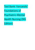 Varcarolis' Foundations of Psychiatric-Mental Health Nursing&colon; A Clinical Approach &lpar;9th Edition&rpar;