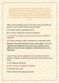 ALLIED UNIVERSAL EXAM TESTBANK 2026&sol;2027 PRACTICE QUESTIONS AND STUDY GUIDE COMPLETE ACCURATE EXAM APPROVED QUESTIONS WITH WELL ELABORATED ANSWERS WITH RATIONALES &lpar;100&percnt; CORRECT VERIFIED SOLUTIONS&rpar; LATEST UPDATED VERSION 2026 EDITION&vert;GUARANTEED PASS A&plus; &vert;FU