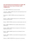 GIA Colored Stones Exam Preparation for Complete 300 &NewLine;Questions And Correct Answers &vert;Already Graded &NewLine;A&plus;&vert;&vert;Brand New&excl;&excl; 