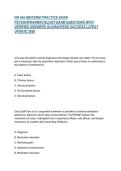 NR 546 MIDTERM PRACTICE EXAM PSYCHOPHARMACOLOGY EXAM QUESTIONS WITH VERIFIED ANSWERS GUARANTEED SUCCESS LATEST UPDATE 2026