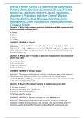 Beauty Therapy Course &vert; Comprehensive Study Guide&comma; Practice Exam&comma; Questions & Answers&comma; Beauty Therapy Exam Prep Test Bank&comma; Skincare&comma; Facial Treatments&comma; Anatomy & Physiology&comma; Infection Control&comma; Waxing&comma; Makeup Artistry&comma; Body Massage&comma; Nail Care&comma; Salon Manage
