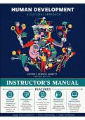 Instructor's Manual for Human Development&colon; A Cultural Approach&comma; 2nd Edition &lpar;Arnett&comma; 2015&rpar; &vert; All Chapters 1&ndash;13 Covered