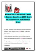 WINCONSIN LAW ENFORCEMENT EXAM COMPLETE PACKAGE DEAL