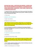 NUR 668 FINAL EXAM&rsqb; &ndash; QUESTIONS AND ANSWERS &vert; VERIFIED AND &NewLine;WELL DETAILED ANSWERS PLUS RATIONALES &vert; GUARANTEED PASS &vert; &NewLine;LATEST EXAM UPDATE &vert; EXAM PREP &vert; STUDY GUIDE &vert; PRACTICE TEST &NewLine;&vert; DOWNLOAD INSTANT PDF 