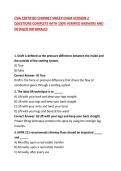 CSIA CERTIFIED CHIMNEY SWEEP EXAM VERSION 2 QUESTIONS COMPLETE WITH 100&percnt; VERIFIED ANSWERS AND DETAILED RATIONALES