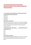 CSIA CERTIFIED CHIMNEY SWEEP EXAM VERSION 1 QUESTIONS COMPLETE WITH 100&percnt; VERIFIED ANSWERS AND DETAILED RATIONALES
