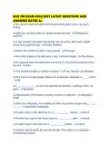RAD 100 EXAM 2026&sol;2027 LATEST QUESTIONS AND&NewLine;ANSWERS RATED A&plus;