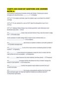 VADETS 2026 EXAM SET QUESTIONS AND ANSWERS RATED A&period;pdf