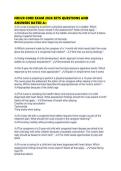 NR328 CORE EXAM 2026 SETS QUESTIONS AND ANSWERS RATED A&period;pdf&NewLine;&NewLine;1&period; Document information