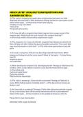 NR328 LATEST 2026&sol;2027 EXAM QUESTIONS AND&NewLine;ANSWERS RATED A&plus;